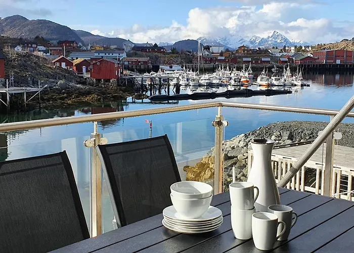 公寓 Lofoten Seaside *